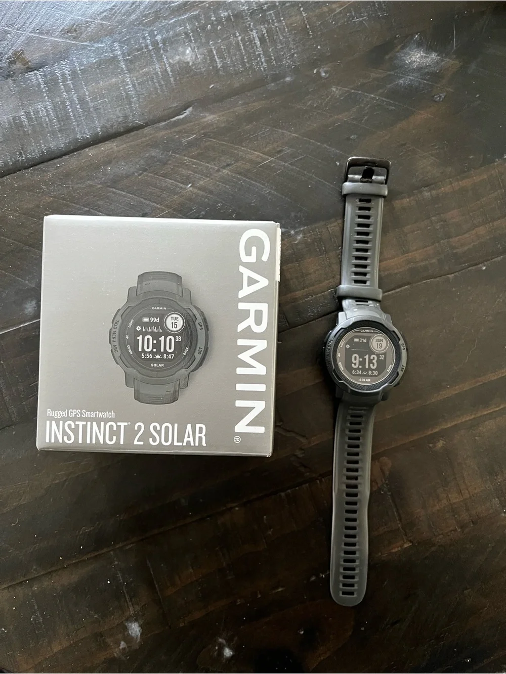 Garmin Instinct 2 Solar Smartwatch - Gray
